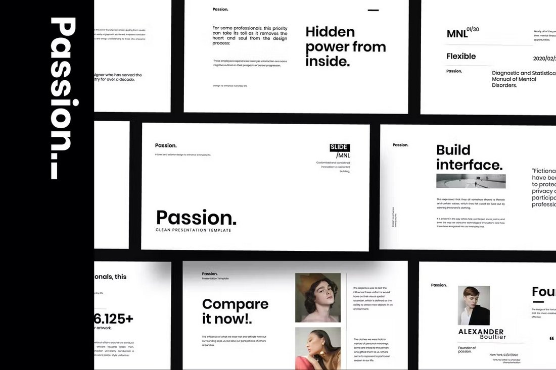  20+ Temas de Google Slides minimalistas y sencillos (diseños minimalistas)