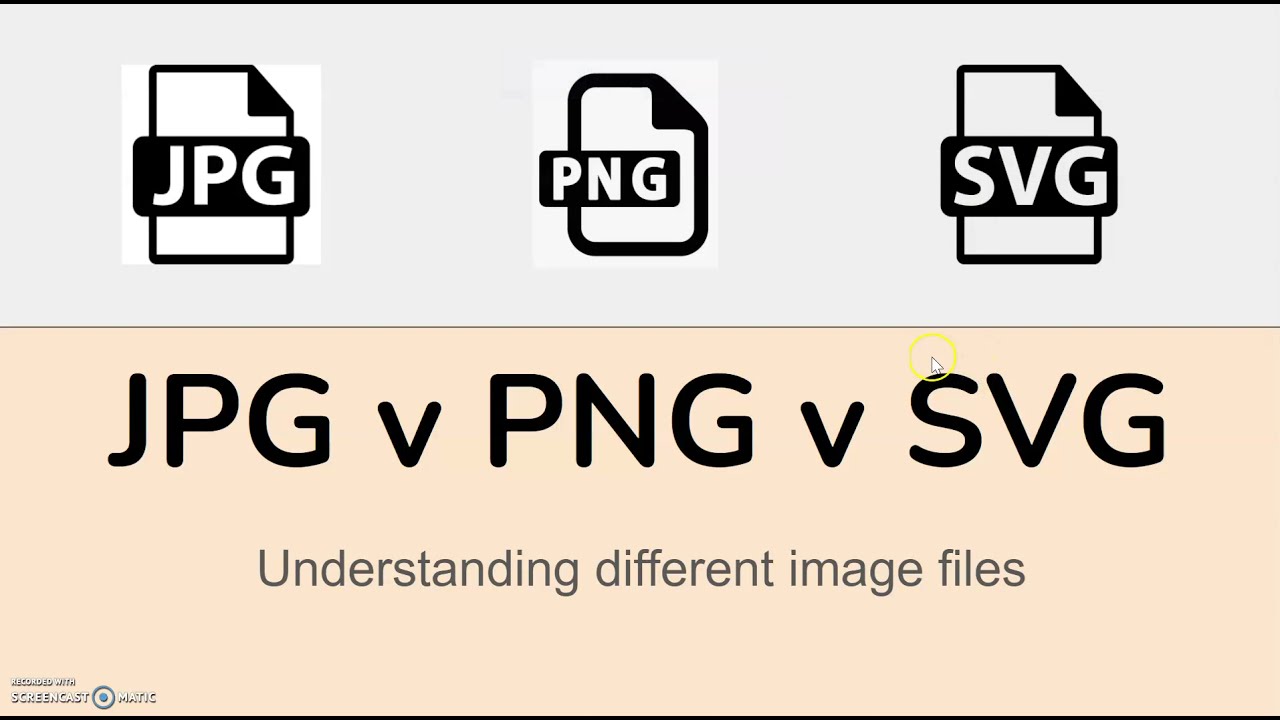  SVG vs PNG vs JPG: 이미지 형식의 장점 &amp; 단점